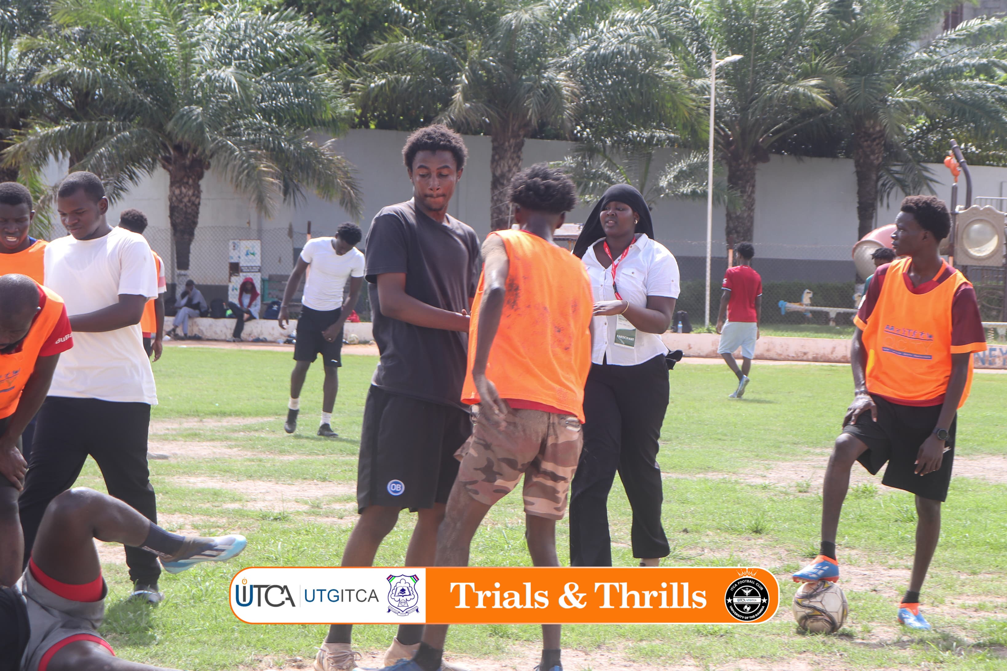 ITCA Trials and Thrills football on campus