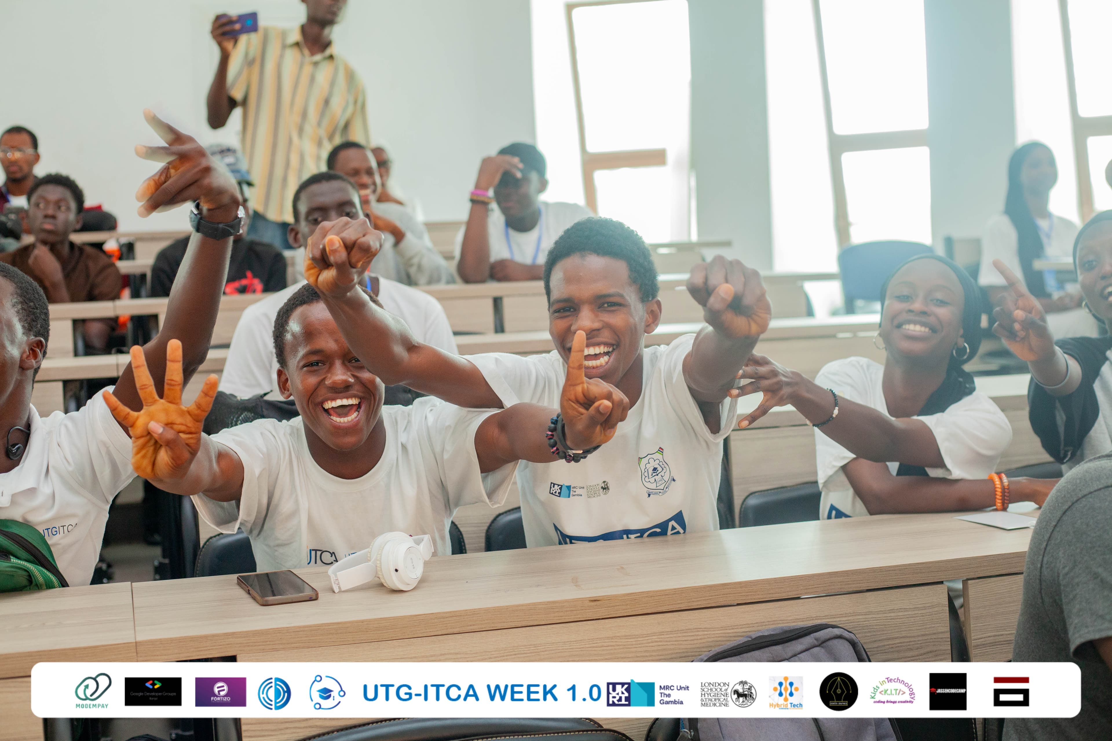 ITCA Week students in the lecture hall