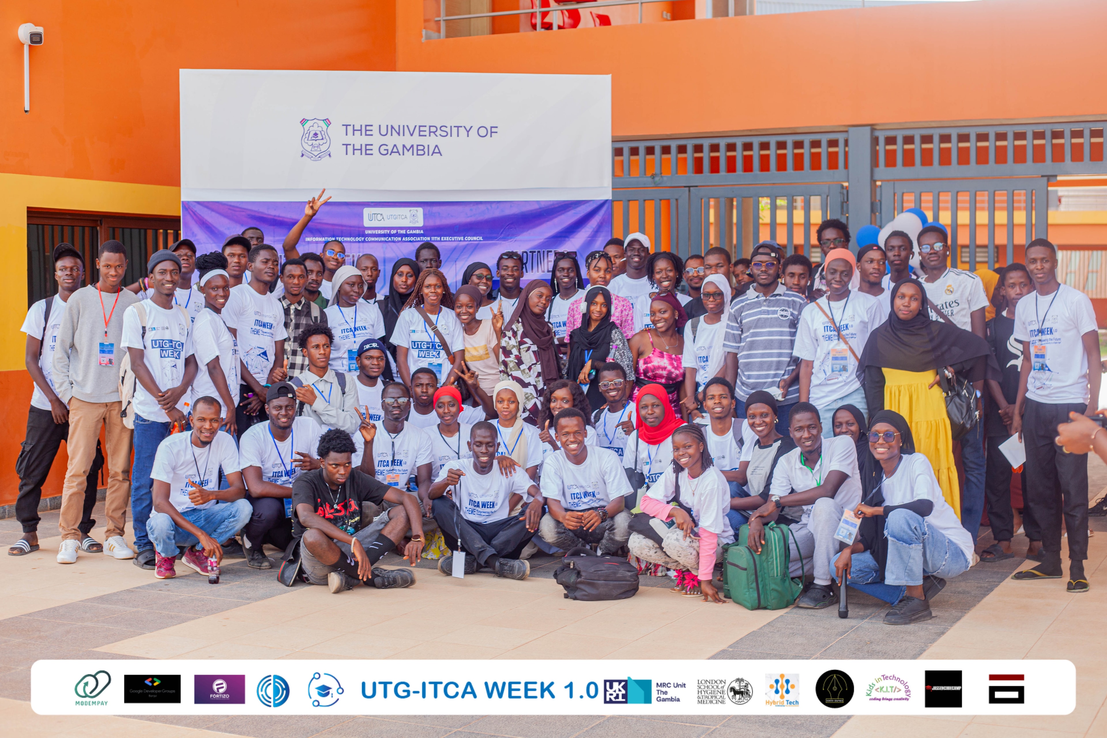ITCA students at the University of The Gambia